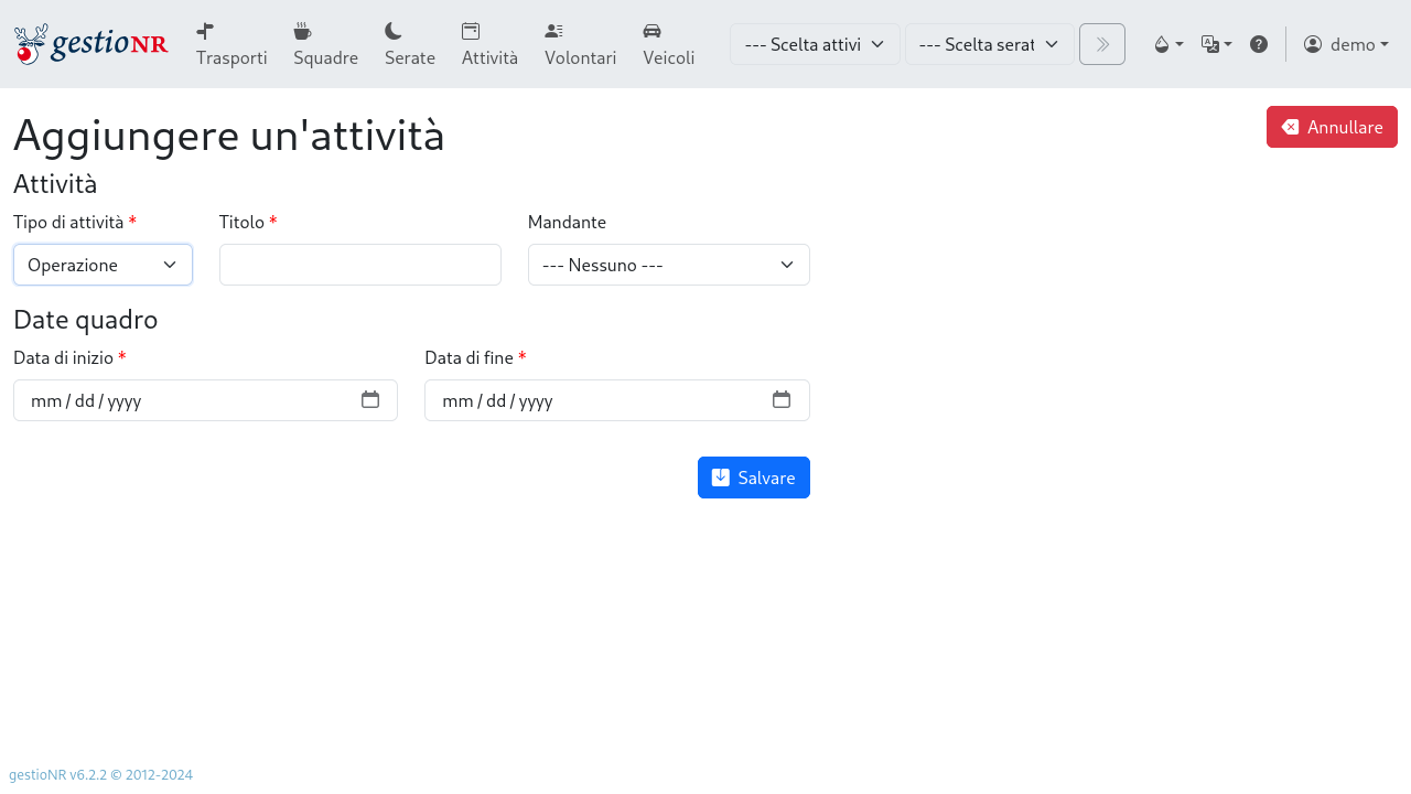 Aggiungere un&#39;attività